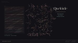 Ilustração esquemática comparando colágeno organizado na cicatriz hipertrófica com colágeno desorganizado no quelóide que ultrapassa a margem da ferida original — Dra. Rafaela Salvato, dermatologista em Florianópolis